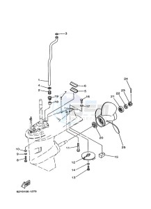 F50AEDL drawing LOWER-CASING-x-DRIVE-2