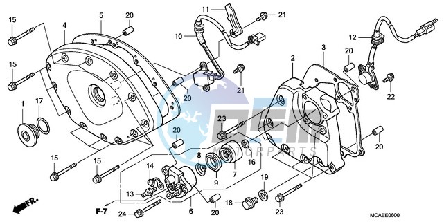 FRONT COVER/TRANSMISSION COVER