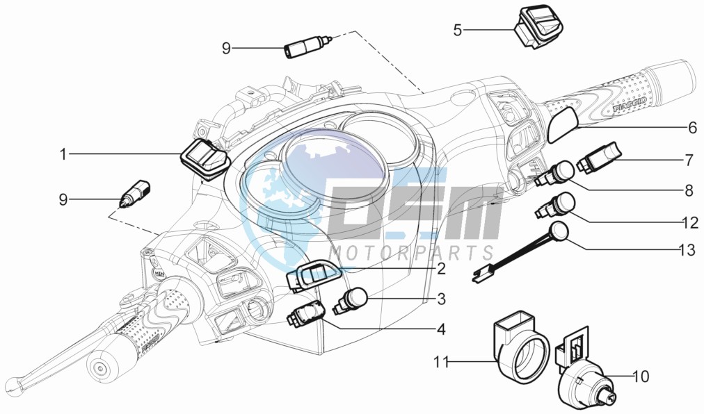 Selectors - Switches - Buttons