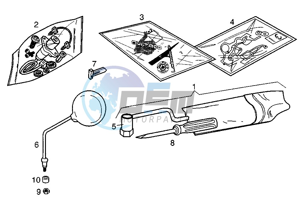 REPAIR TOOLS-GASKET SET