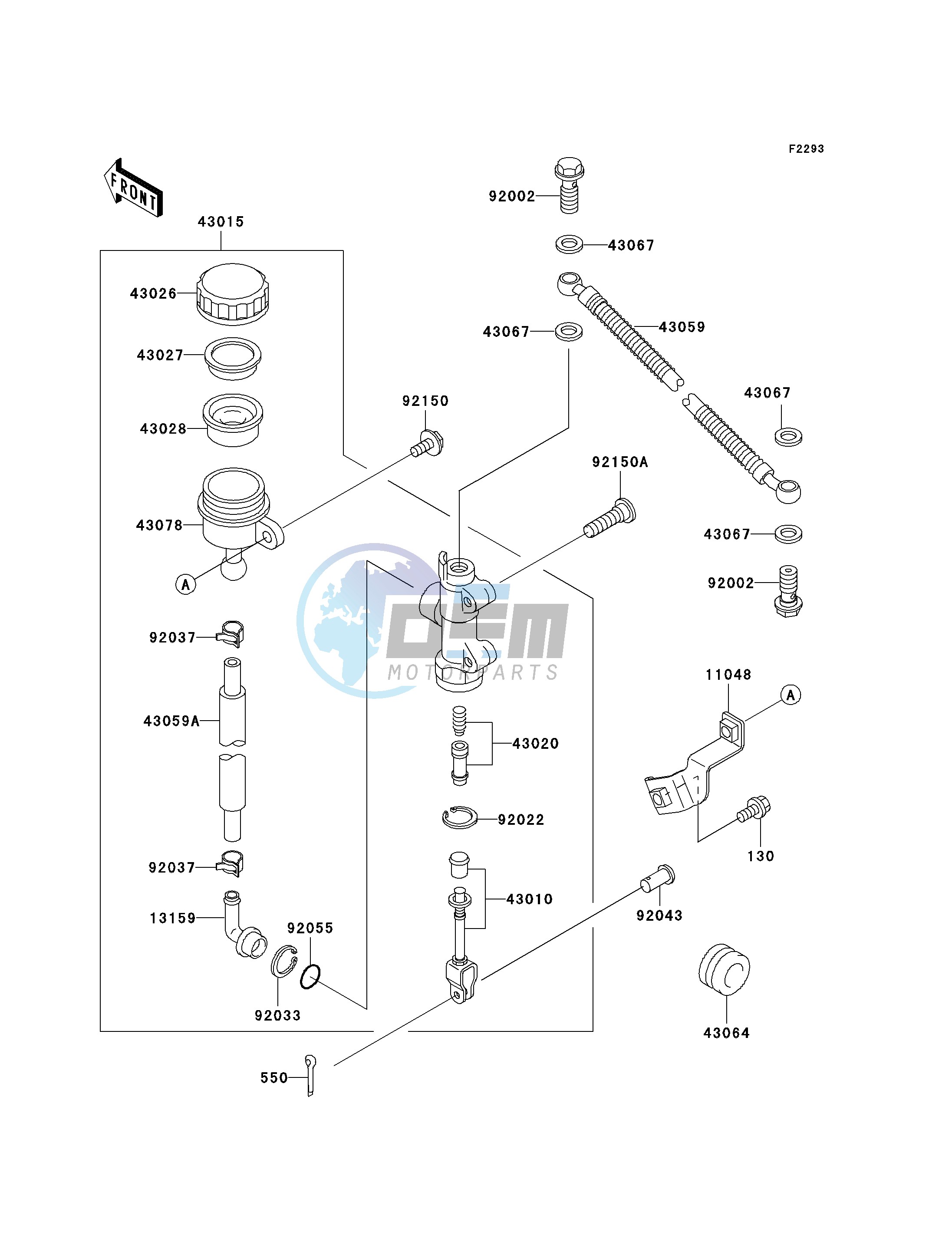 REAR MASTER CYLINDER