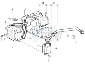 Liberty 125 4t Sport e3 (UK) UK drawing Cylinder head cover