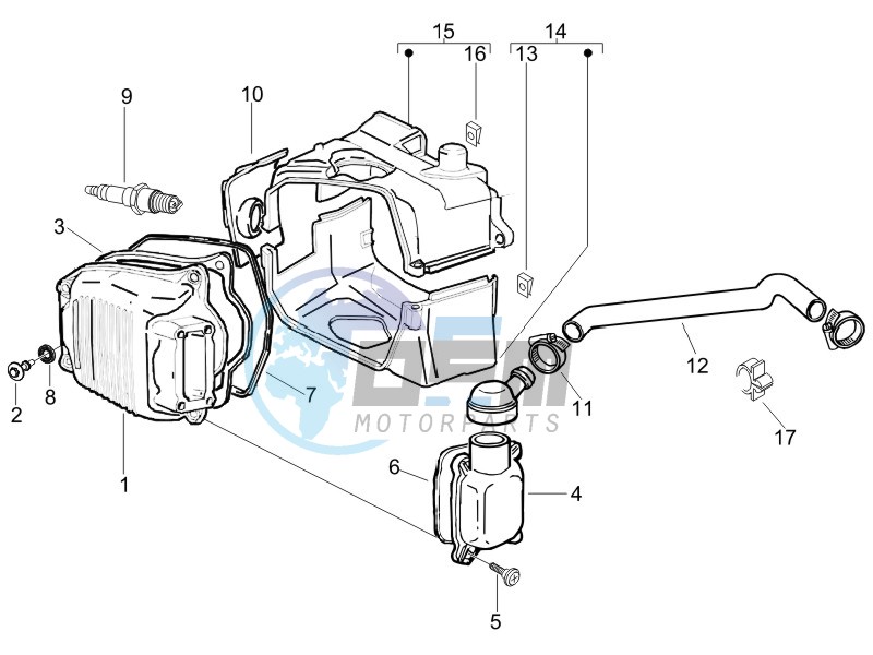 Cylinder head cover