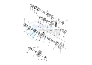 ATV 400 drawing TRANSMISSION