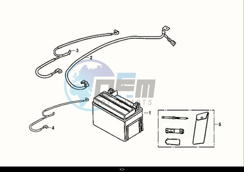 BATTERY - TOOL BOX