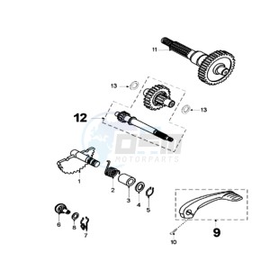 FIGHT EP drawing DRIVE SHAFTS / KICKSTARTER