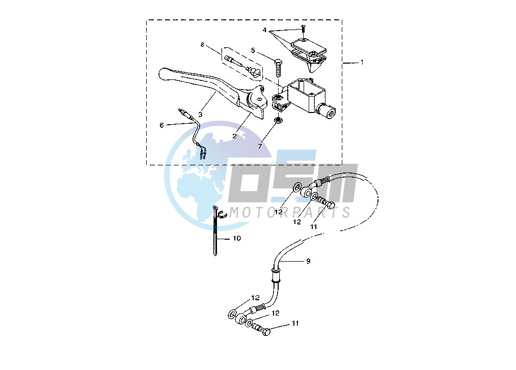 FRONT MASTER CYLINDER