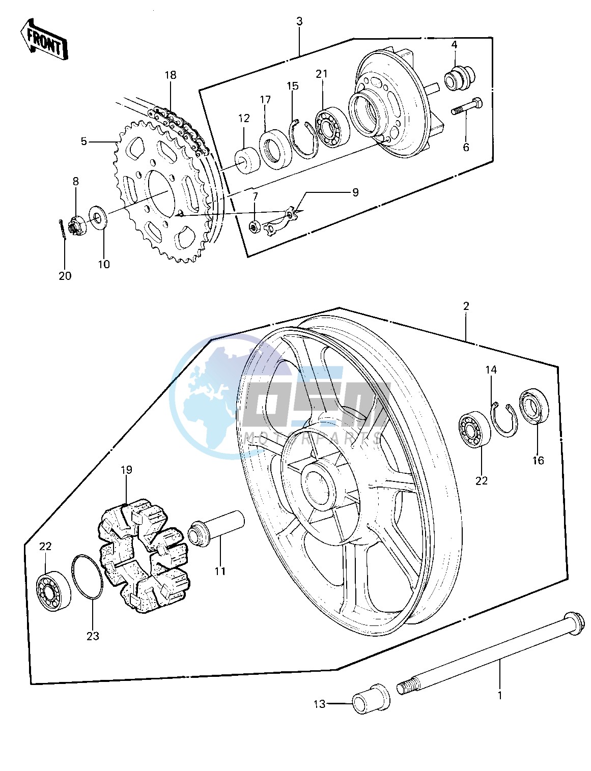 REAR WHEEL_HUB_CHAIN