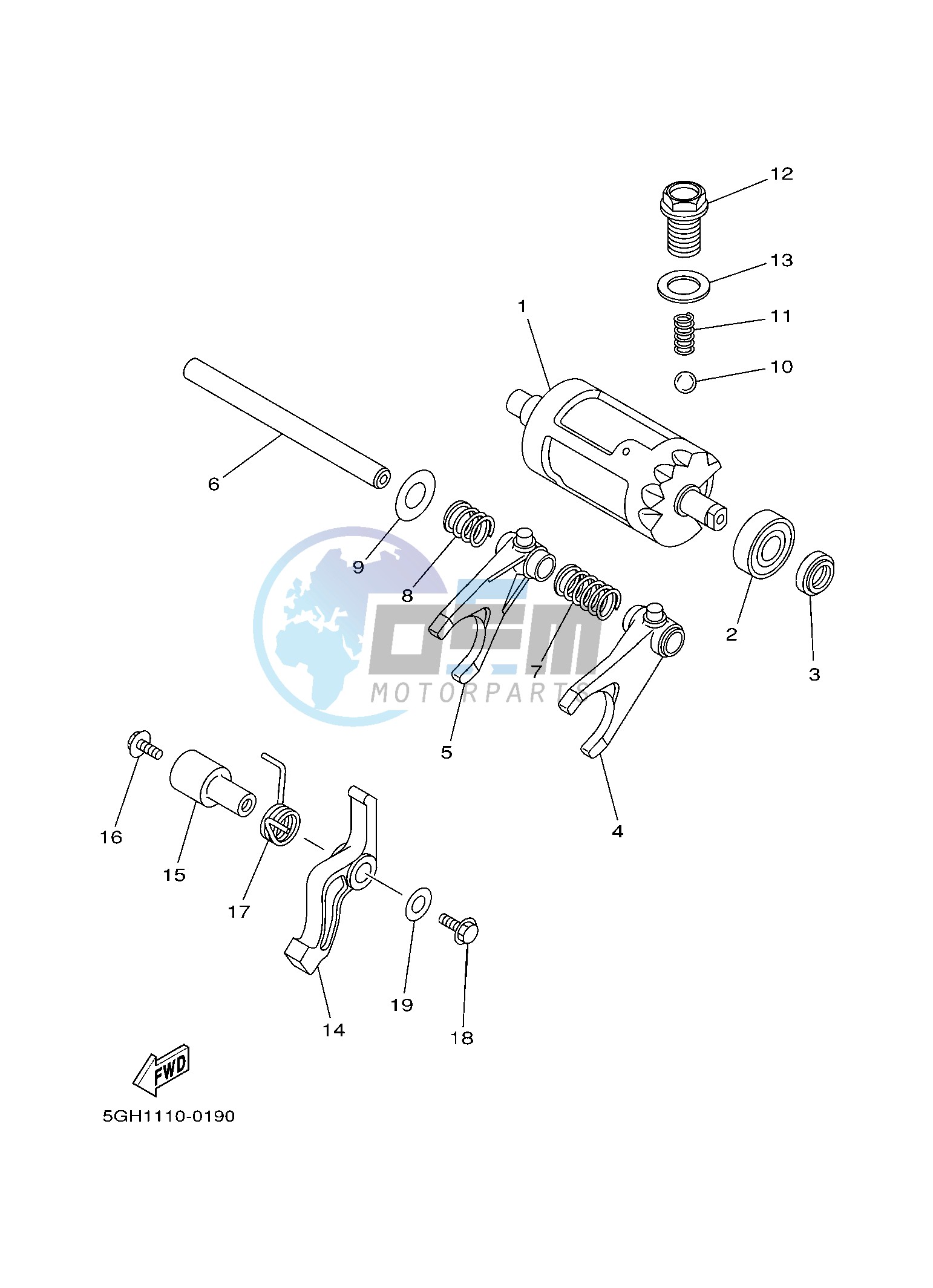 SHIFT CAM & FORK