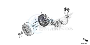 SH125SG SH300A UK - (E) drawing A.C.G. STARTER