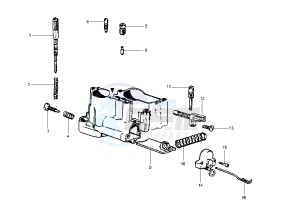 PX 125-150-200 drawing Carburetor (Lower Parts)