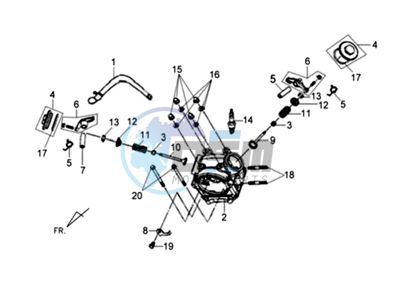 CYLINDER HEAD CPL