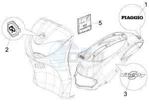 Liberty 125 4t Sport e3 (UK) UK drawing Plates - Emblems