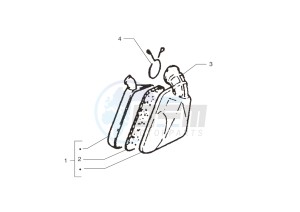 Ark AC 25 White-Matt Black 100 drawing Air filter