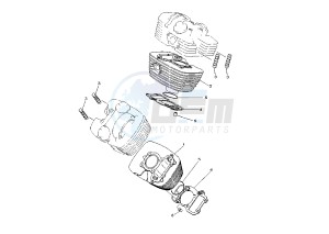 XVS DRAG STAR 250 drawing CYLINDER