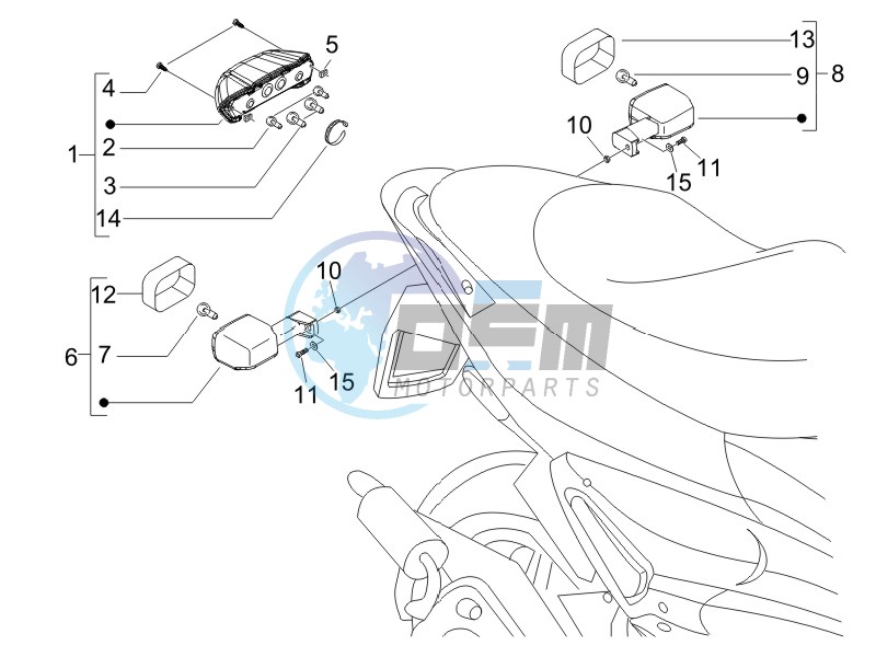 Tail light - Turn signal lamps