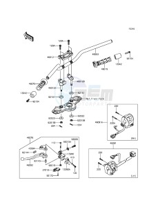 ER-6F_ABS EX650FDS XX (EU ME A(FRICA) drawing Handlebar