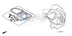 XL700VA9 Europe Direct - (ED / ABS SPC) drawing GASKET KIT B