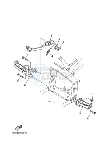 YFM700R (BCXR) drawing STAND & FOOTREST