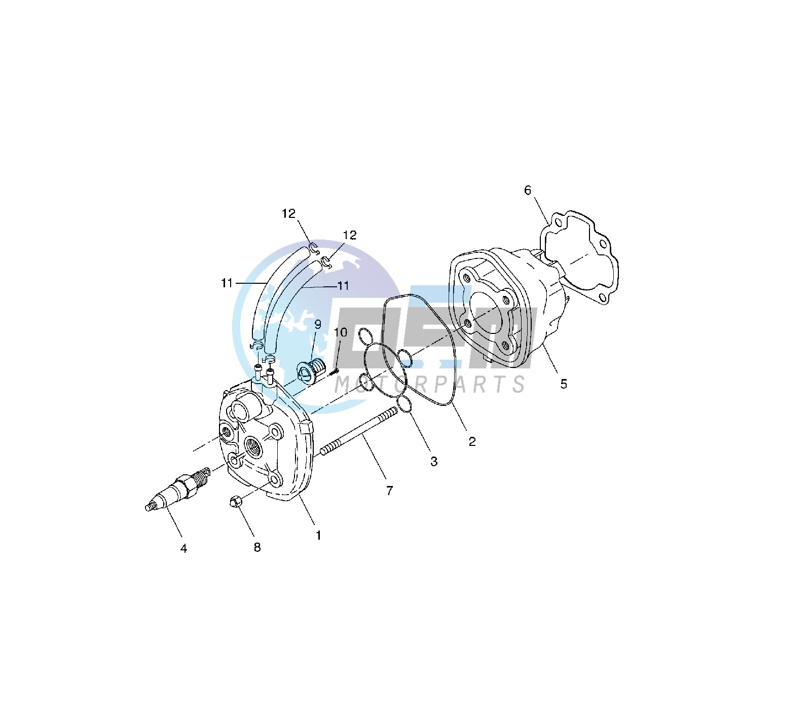 CYLINDER AND HEAD