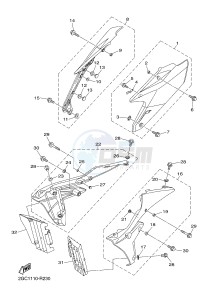 WR450F (2GC7 2GC8 2GC9 2GC9) drawing SIDE COVER