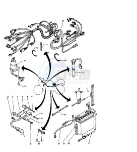 TZR RR 125 drawing BATTERY