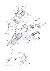 MT125A MT-125 ABS (BR36 BR36 BR36 BR36) drawing FENDER