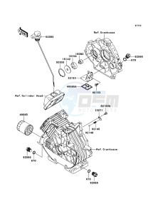 MULE_600 KAF400B7F EU drawing Oil Pump