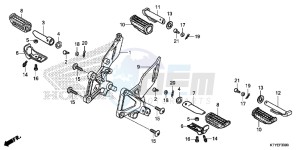 CBR125RSF CBR125RS E drawing STEP