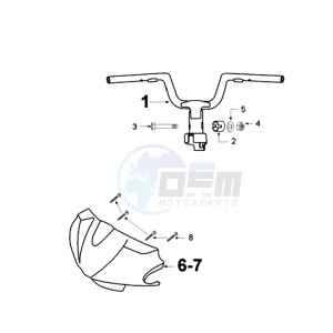 VIVA 2 RMO drawing RMO HANDLEBAR