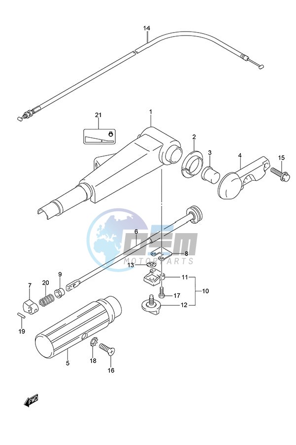 Tiller Handle