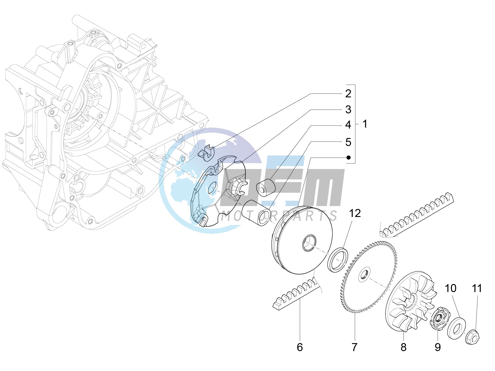 Driving pulley