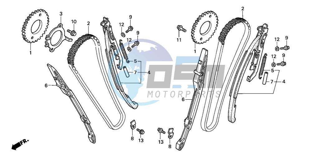 CAM CHAIN/TENSIONER