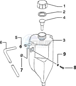 Zip 50 SP Euro 2 drawing Expansion tank