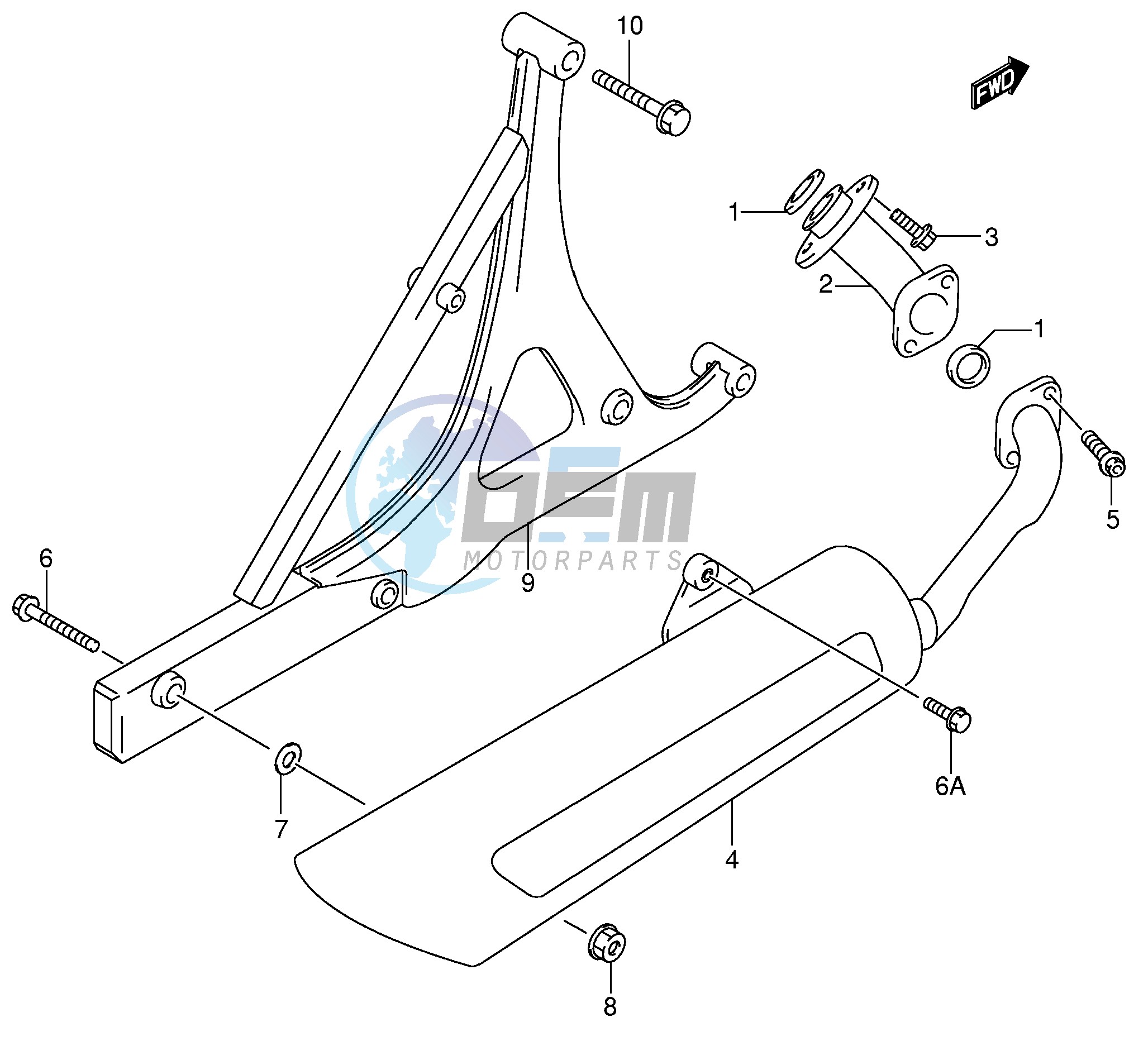 MUFFLER (MODEL X Y)