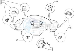 X9 250 drawing Electric devices-Horn