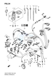 GSX-R1000 (E2) drawing WIRING HARNESS