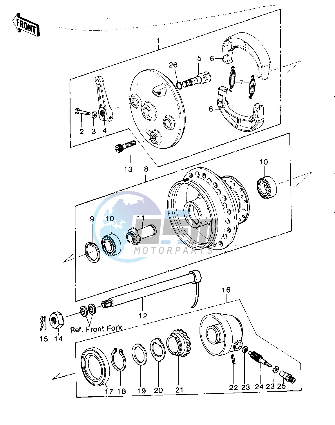 FRONT HUB_BRAKE