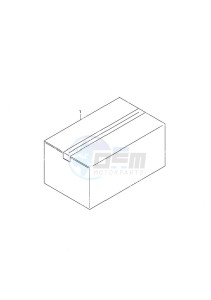 DF 25 V-Twin drawing Starting Motor