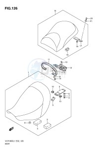 VLR1800 (E2) drawing SEAT (VLR1800L1 E19)