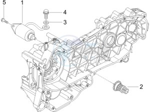 Runner 200 VXR 4t Race drawing Starter - Electric starter