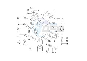 Beverly 500 drawing Oil pan