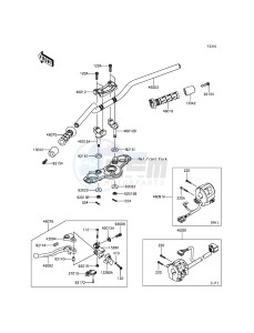 ER-6F EX650EDS XX (EU ME A(FRICA) drawing Handlebar