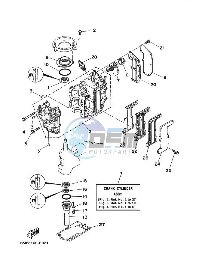 CYLINDER--CRANKCASE