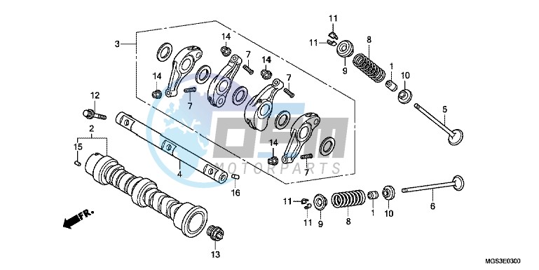 CAMSHAFT/ VALVE