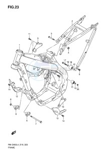 RM-Z450 EU drawing FRAME