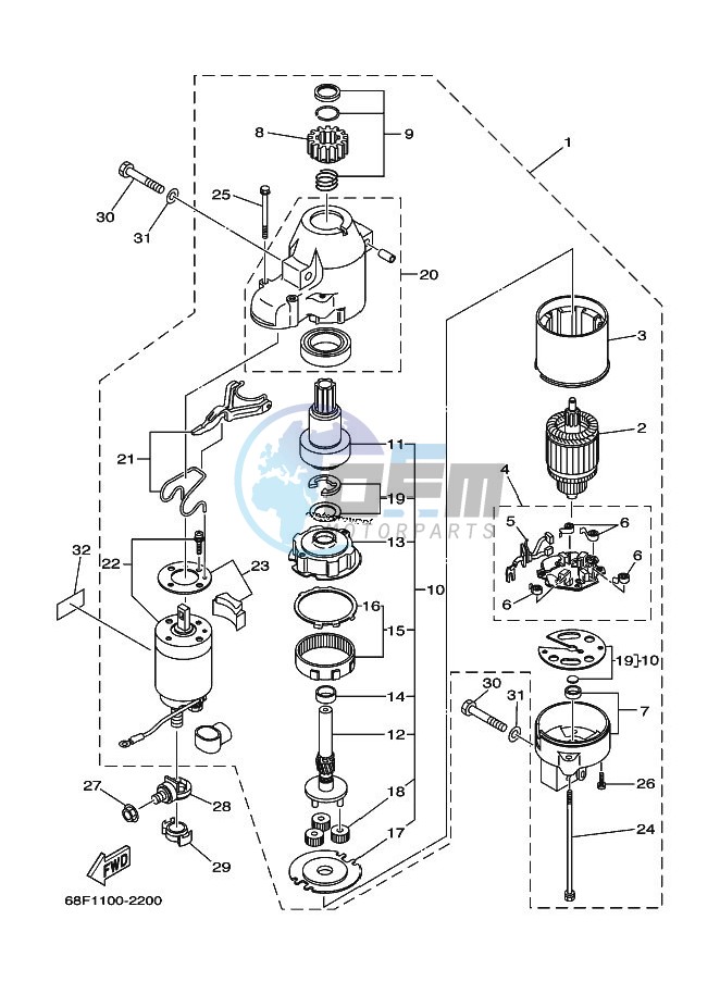 STARTING-MOTOR