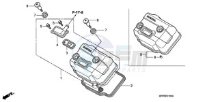 CBR125RWA Europe Direct - (ED / WH) drawing CYLINDER HEAD COVER