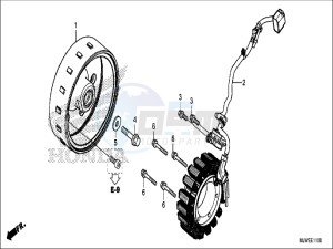 CBR500RAH CBR500R ED drawing GENERATOR