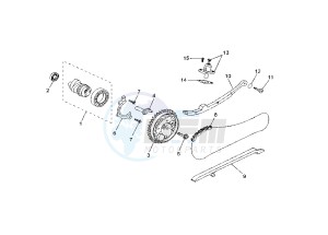 YP R X-MAX 125 drawing CAMSHAFT- CHAIN